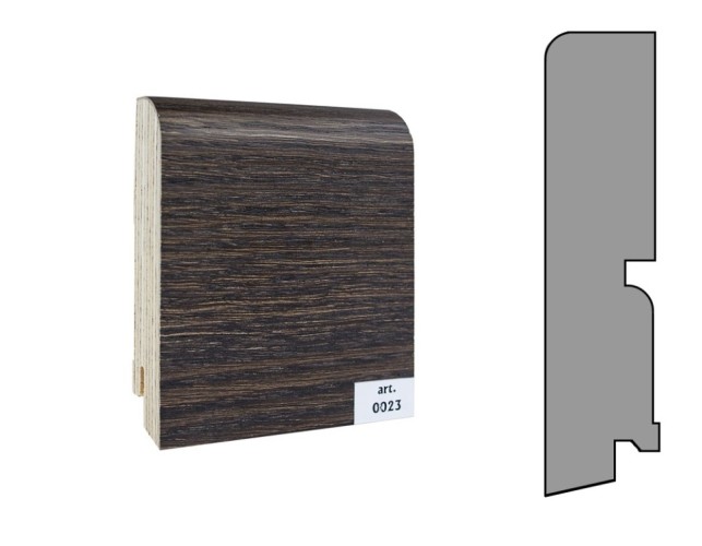 Плинтус шпонированный Finitura/Финитура  120х30х2400мм арт.023